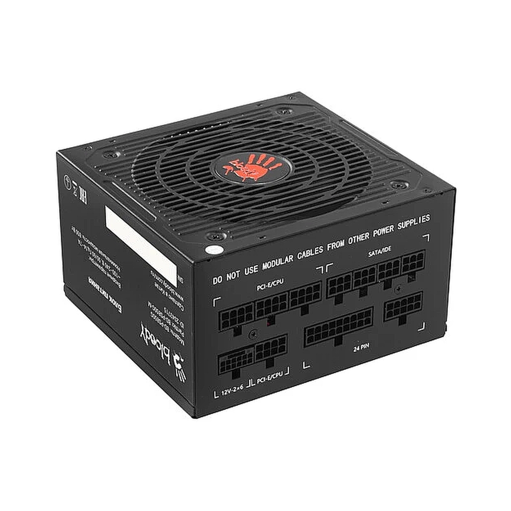 Блок питания Bloody ATX 850W BD-PS850G 80+ gold (20+4pin) APFC 120mm fan 12xSATA Cab Manag RTL