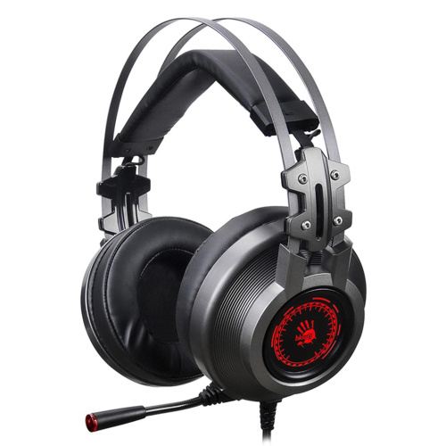 Наушники с микрофоном A4Tech Bloody J527, серый