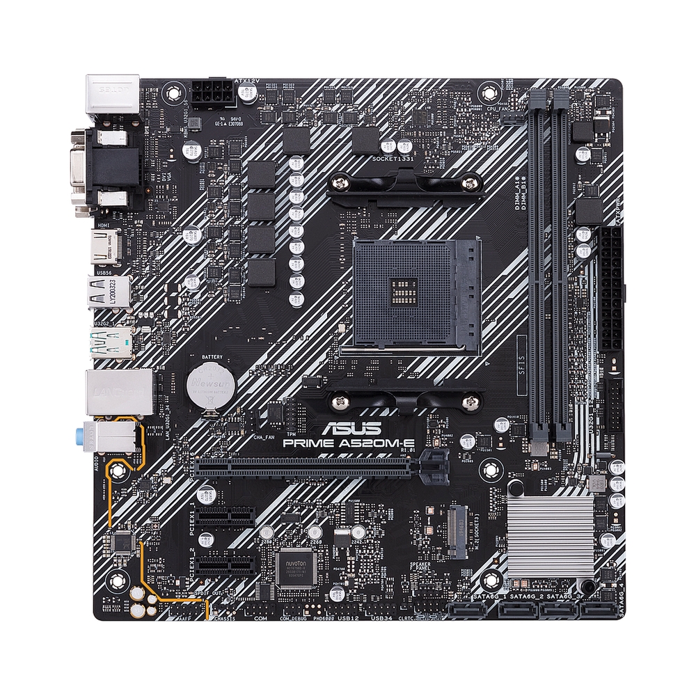 Материнская плата Asus PRIME A520M-E/CSM