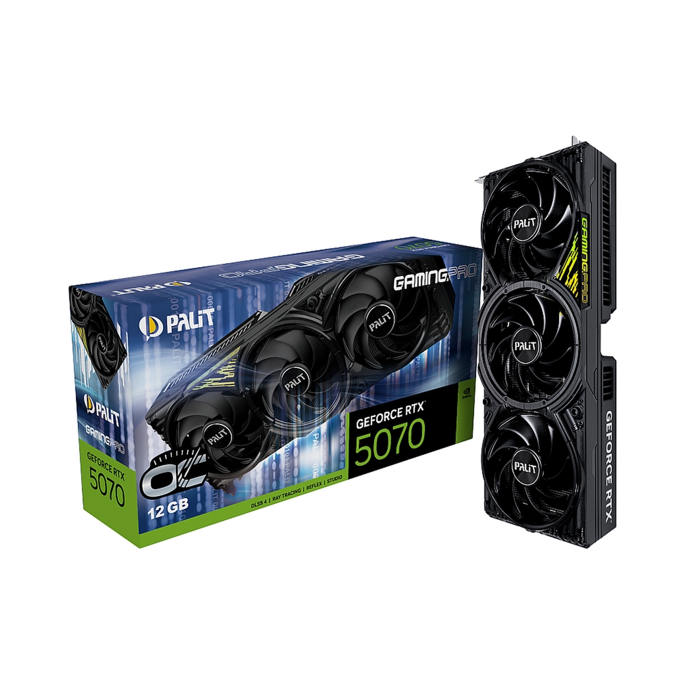 Видеокарта Palit GeForce RTX 5070 GamingPro OC [NE75070T19K9-GB2050A]