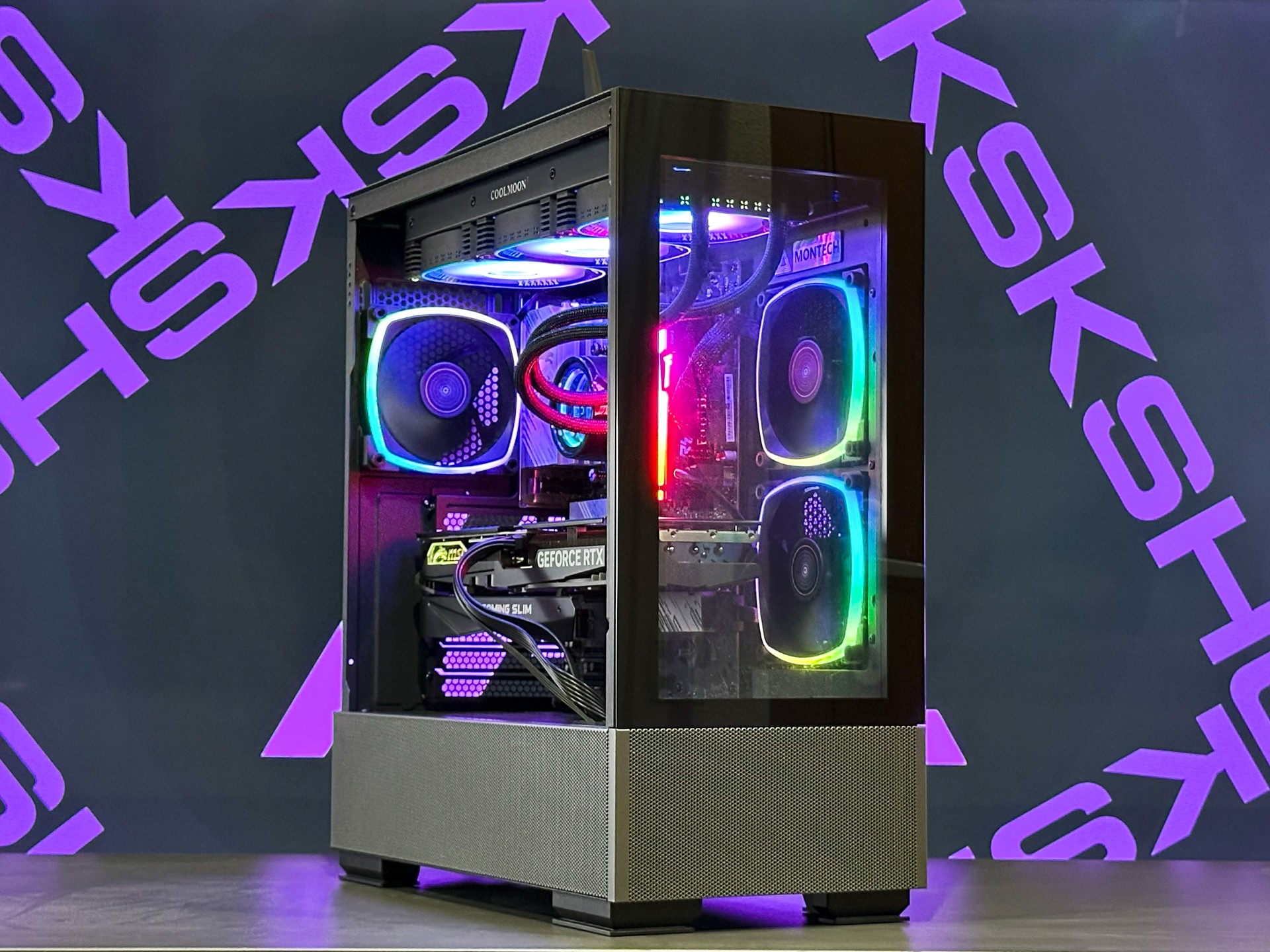 Компьютер AMD Ryzen 7 7800X3D / 32GB DDR5 / SSD 1000Gb / RTX4070 Super 12Gb