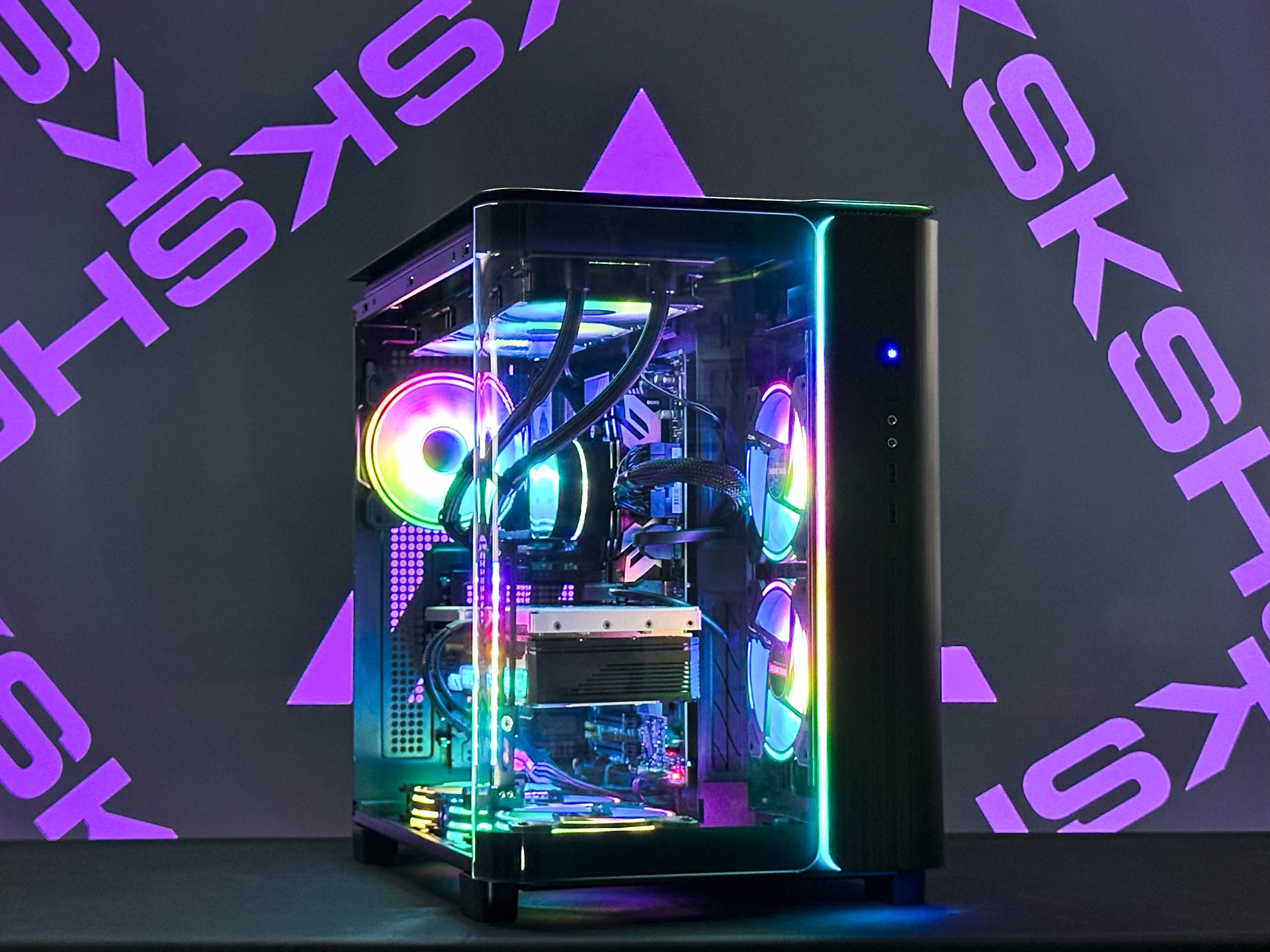 Компьютер AMD Ryzen 7 7800X3D / 32GB DDR5 / SSD 1000Gb / RTX4070Ti Super 12Gb