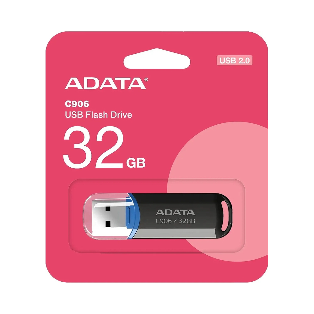 Флеш Диск ADATA C906 [AC906-32G-RBK] 32GB