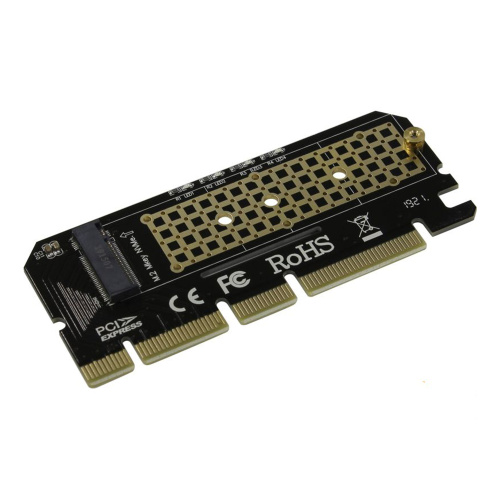 Переходник ORIENT C300E PCI-E 4x->M.2 M-key NVMe SSD