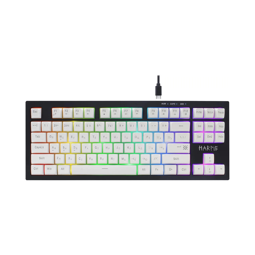 Клавиатура DEFENDER Harpie GK-401, черный