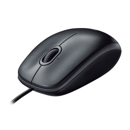 Мышь Logitech Mouse B100 Black USB