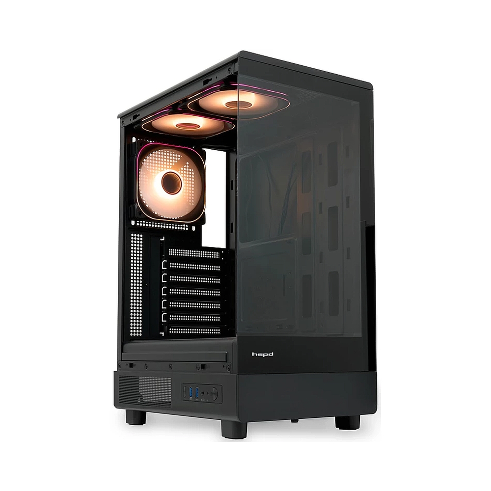 Корпус HSPD F510, черный (no FANs)