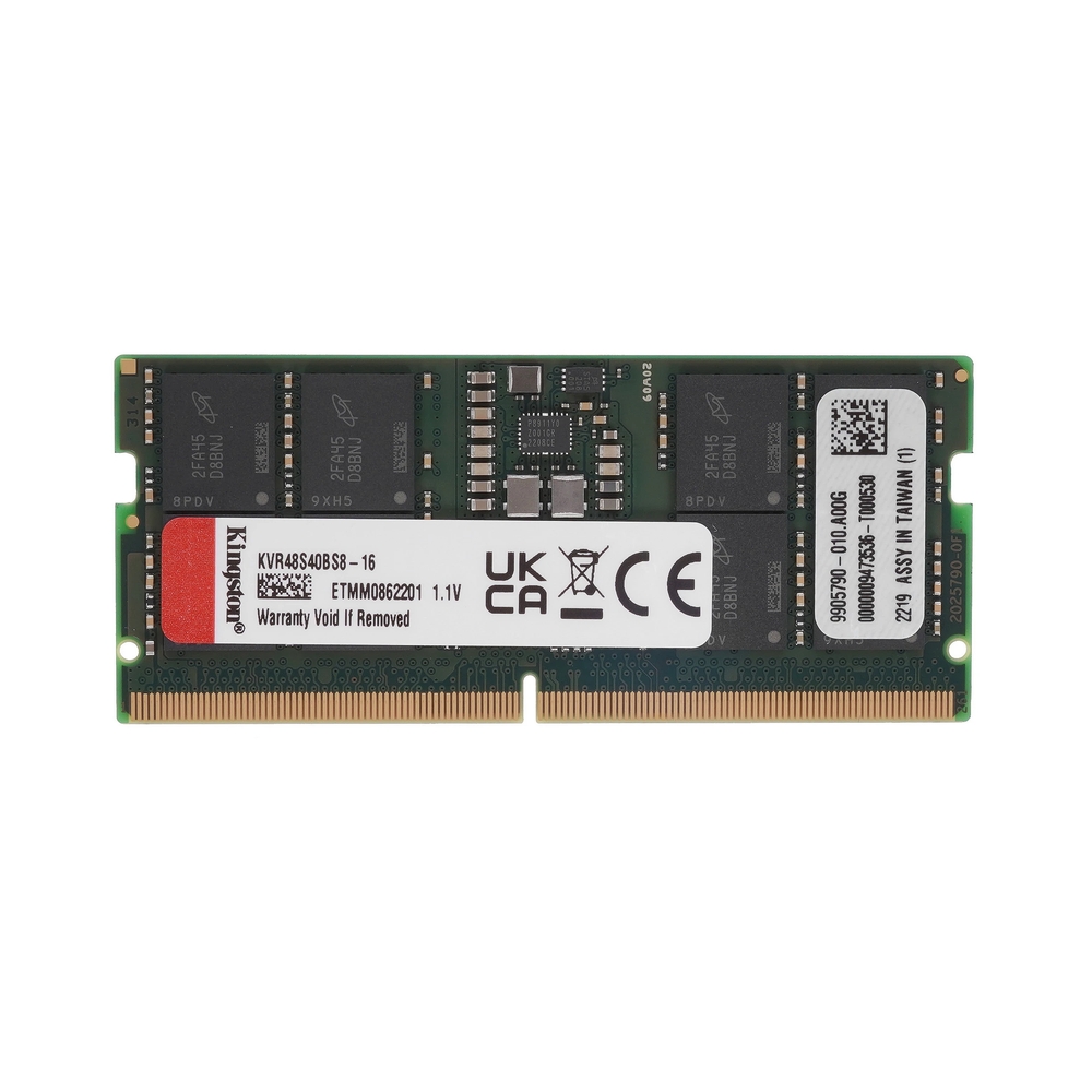 Оперативная память SODIMM Kingston ValueRAM [KVR48S40BS8-16] 16GB D5