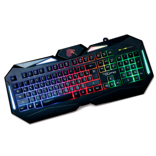 Клавиатура Qumo Spirit, проводная, 104 клавиши.