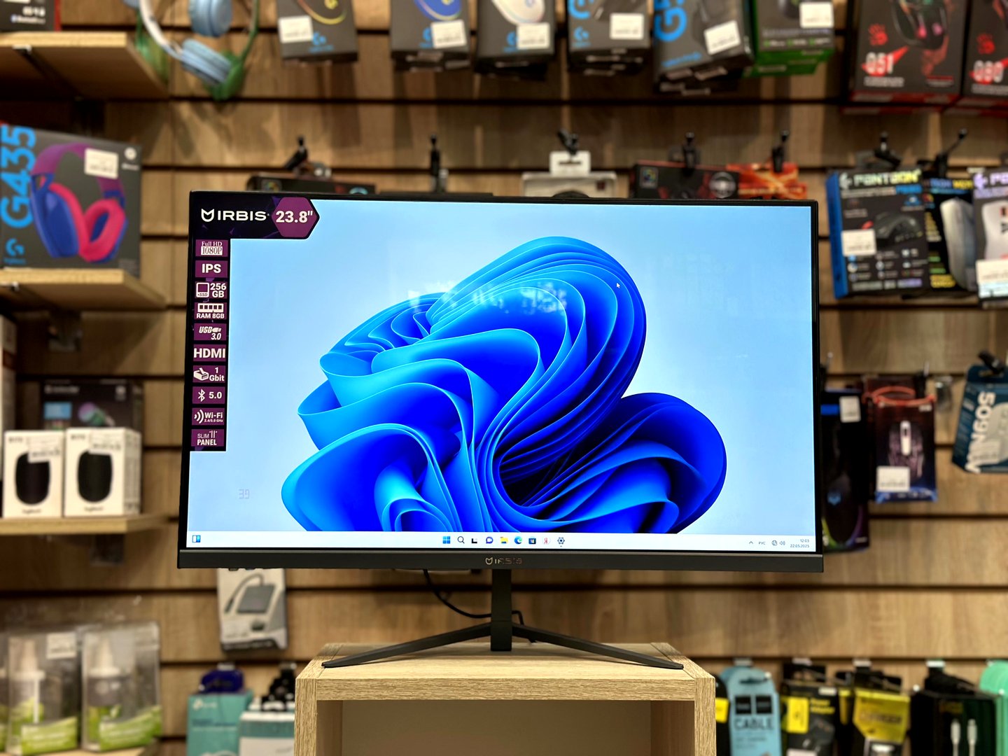 [Б/У] Моноблок 23,8" Irbis MB2381 черный