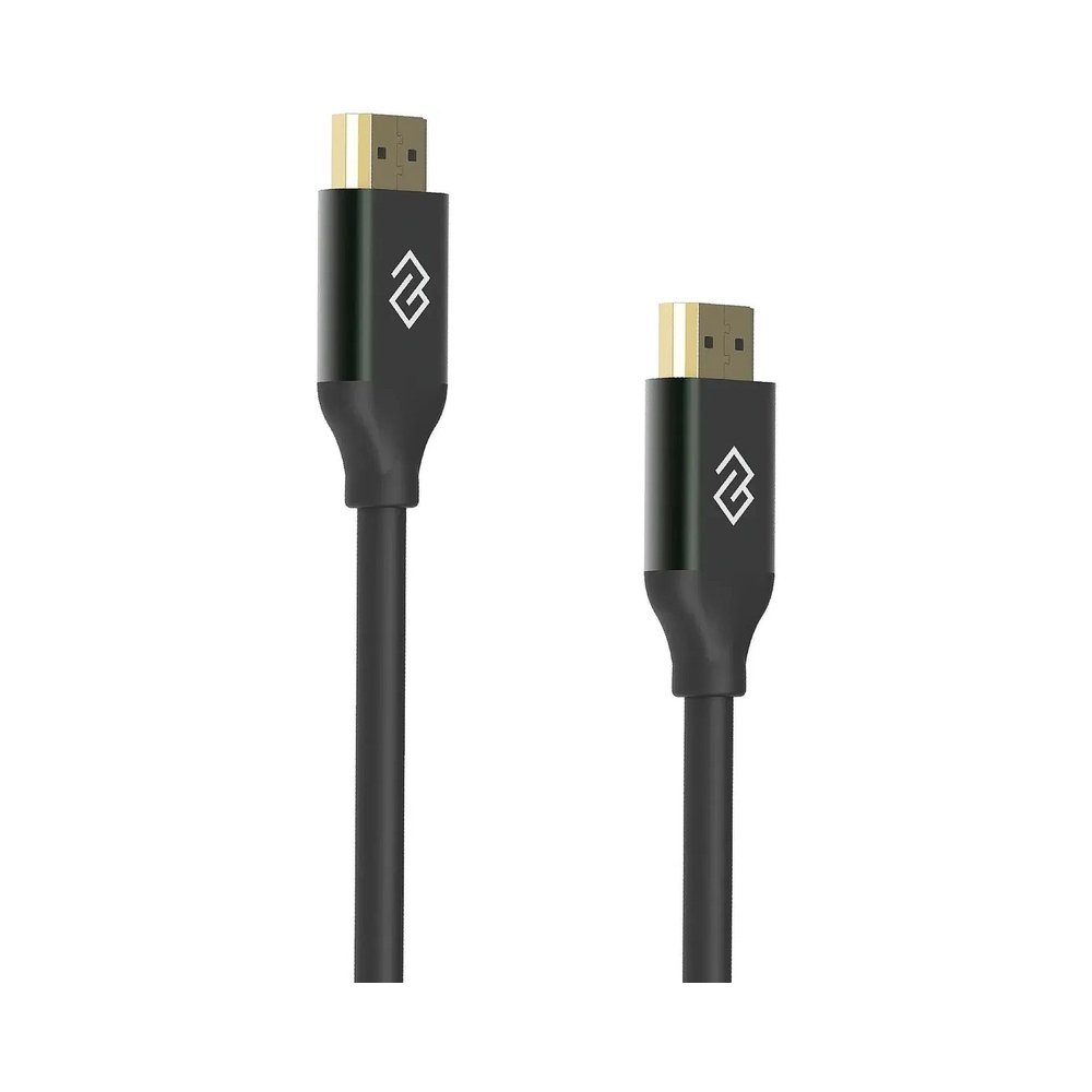 Кабель Digma HDMI / HDMI 2м, черный (D-HDMI-V2.1-2M)