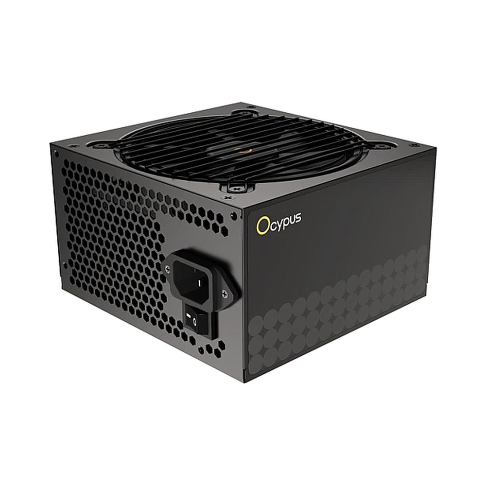 Блок питания 750W Ocypus Gamma P750 BK (ATX, 80+, APFC, 20+4 pin, 120mm fan, PCI-E 6+2Px4, 6xSATA) (Gamma-P750-W1HDBK024X-EU)
