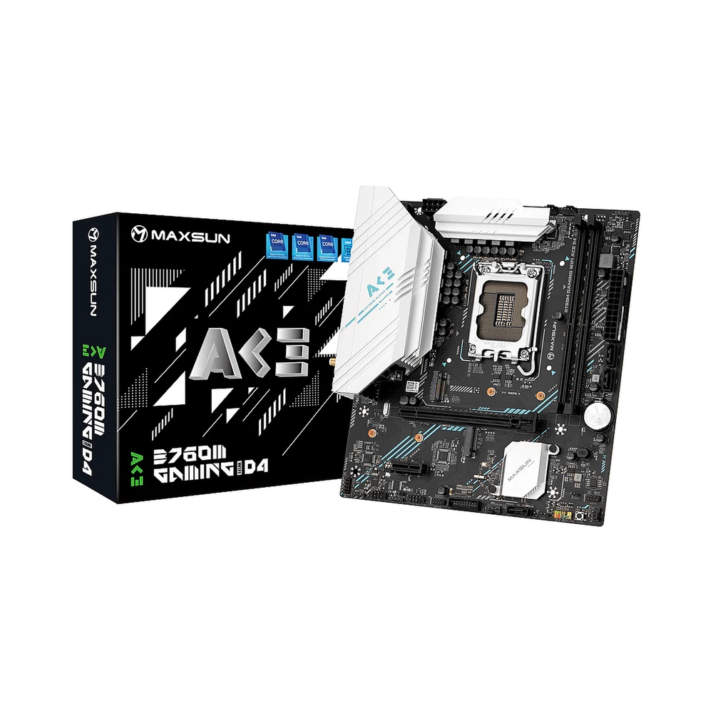 Материнская плата Maxsun MS-B760M GAMING WIFI ACE D4