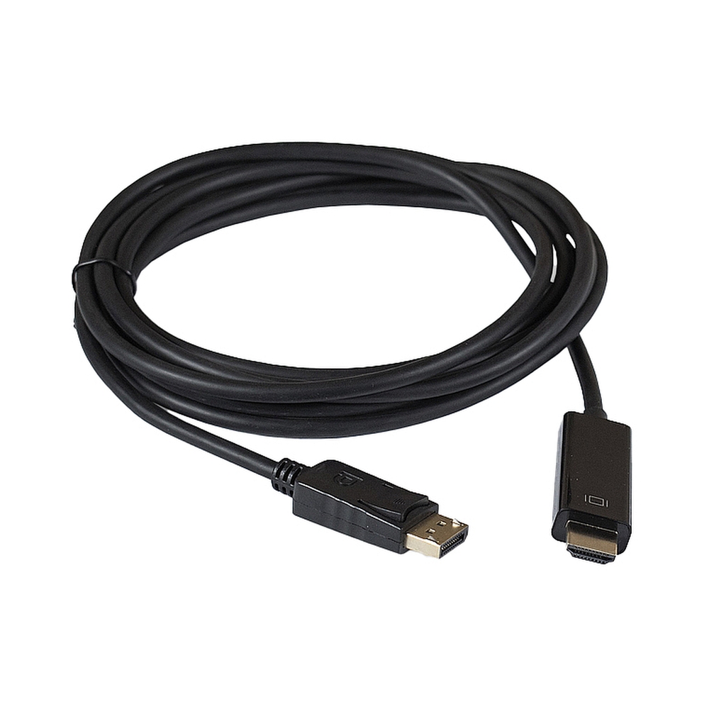 Кабель Exegate [EX284917RUS] DisplayPort - HDMI (20M/19M, 3м, экран)