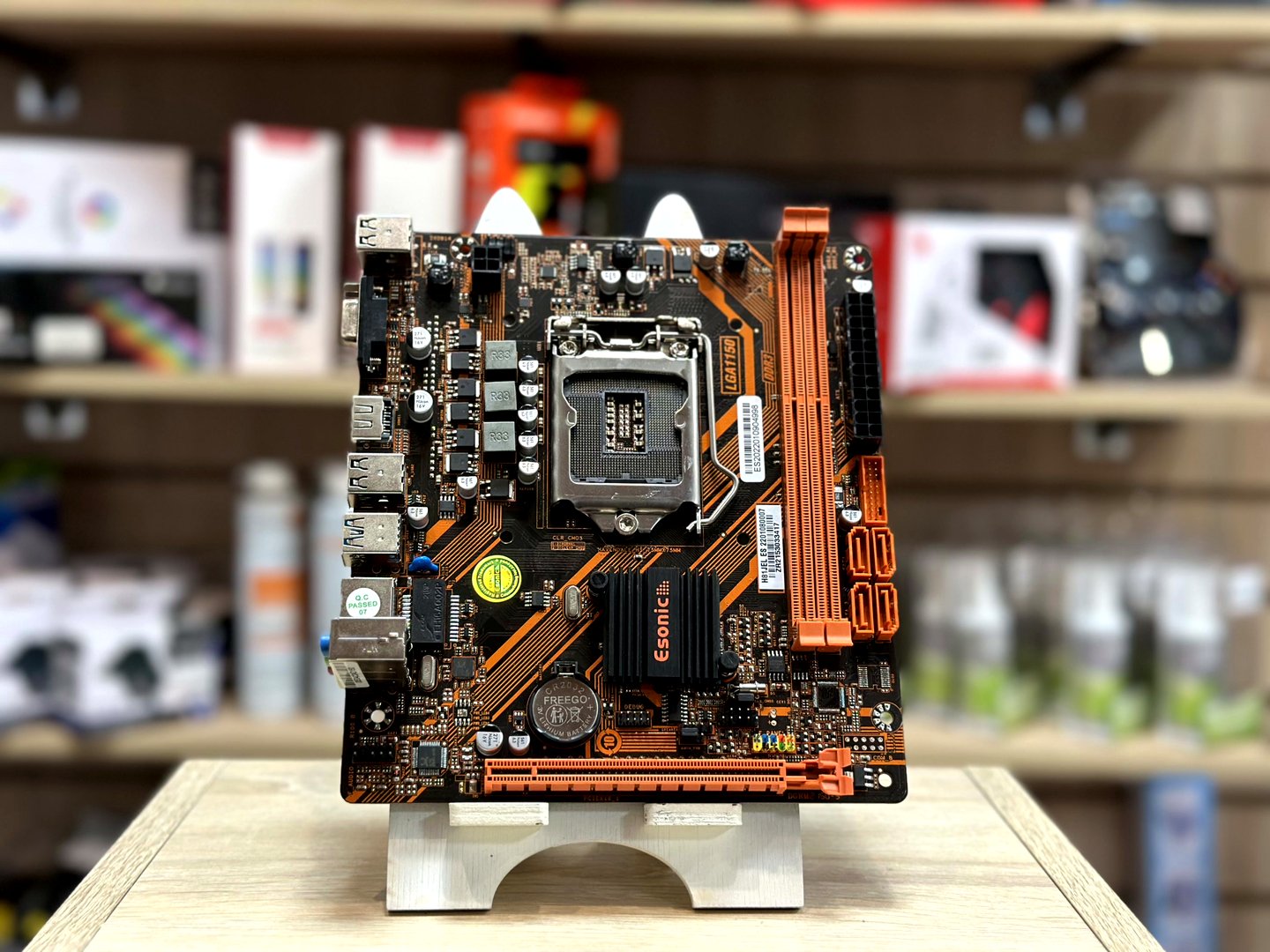 [Б/У] Материнская плата Esonic H55KEL ES | LGA1156