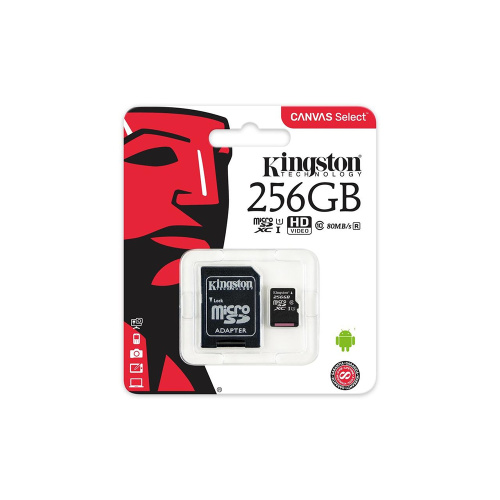 Флеш карта microSDHC 256GB microSDXC Class10 Kingston