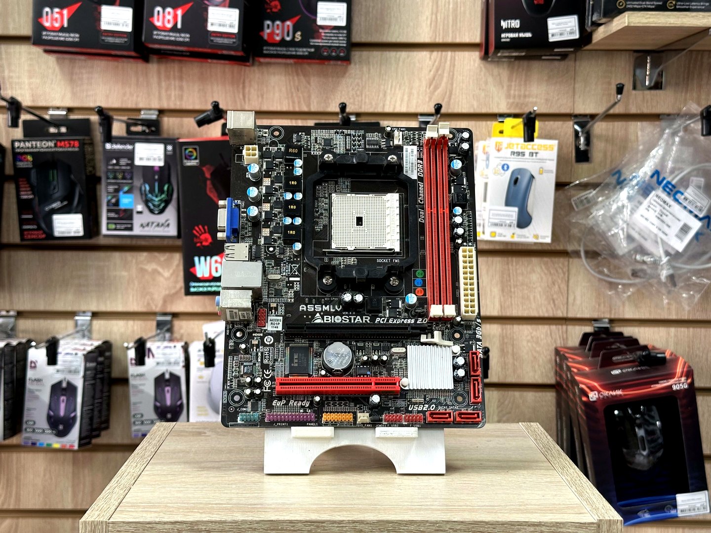 [Б/У] Материнская плата BIOSTAR A55MLV | FM1