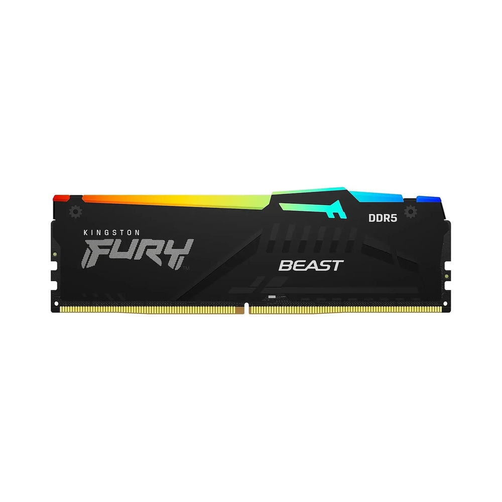 Оперативная память Kingston FURY Beast Black RGB [KF560C36BBEA-32] 32GB D5