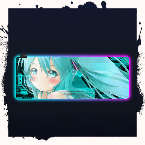Коврик RGB Hatsune Miku №9 (400x800x2)
