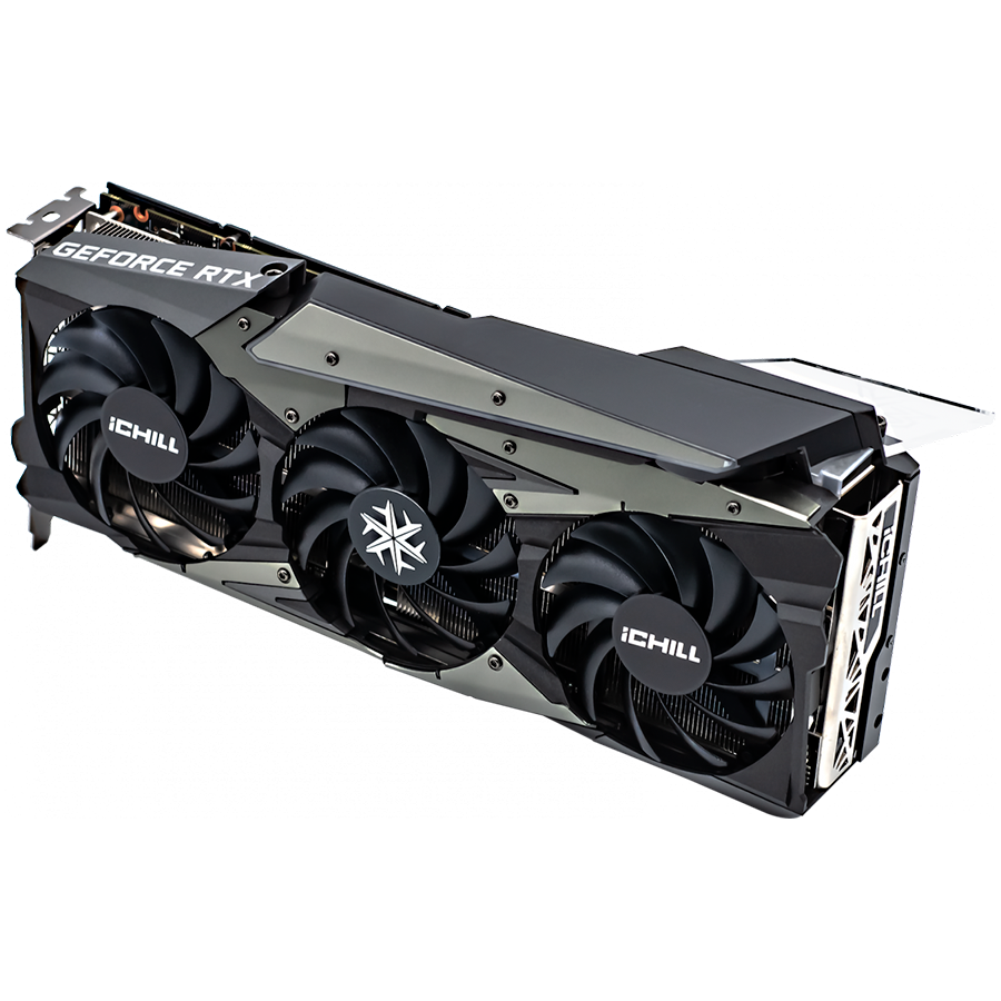 [Б/У] Видеокарта INNO3D GeForce RTX 3060 Ti iCHILL X3 [C306T3-08D6X-1671VA39H]