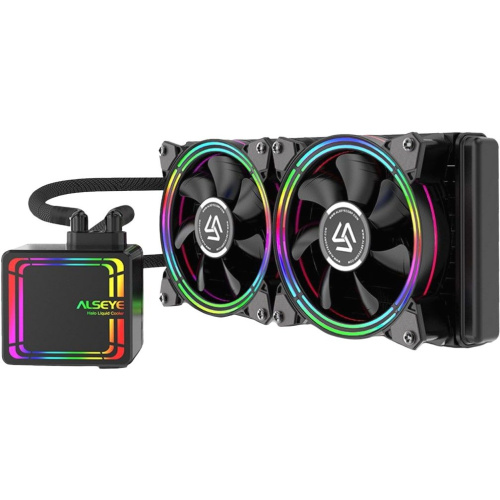 Cистема водяного охлаждения Alseye H280 140mm*3 RGB