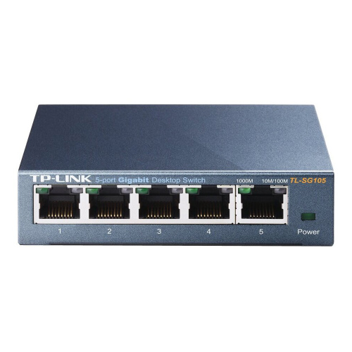 Коммутатор TP-Link SOHO 5-port 10/100/1000M RJ45 ports, metal case