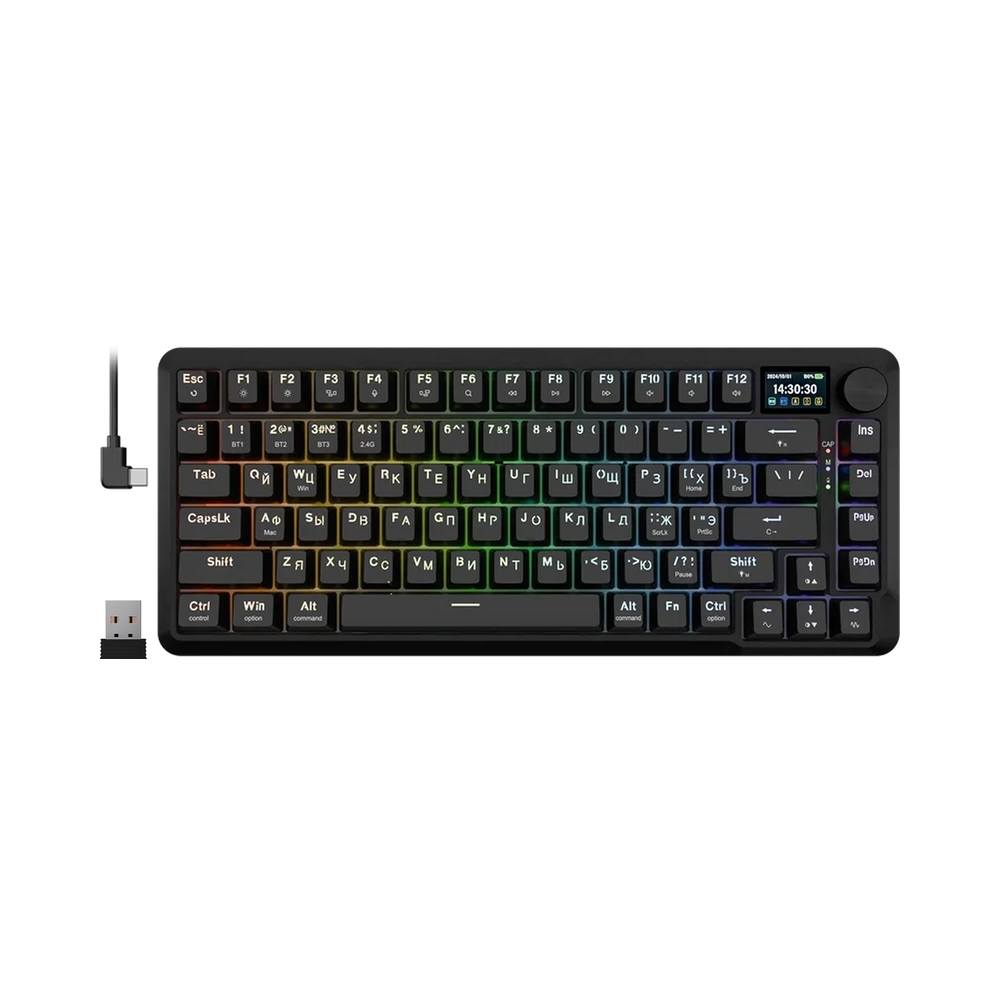 Клавиатура беспроводная Redragon Flekact Pro, черный