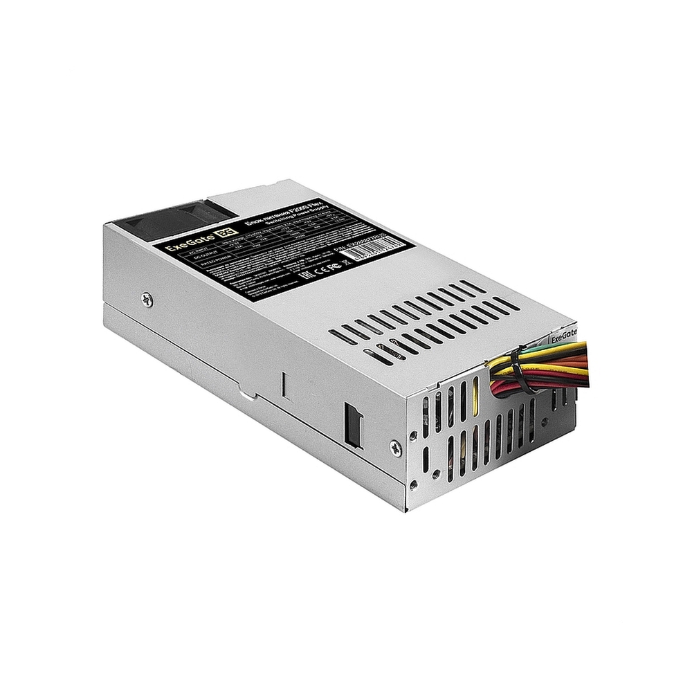 Блок питания 200W ExeGate 1U-F200S (ITX, 4cm fan, 20+4pin, 4рin, 3xSATA, 2xIDE)