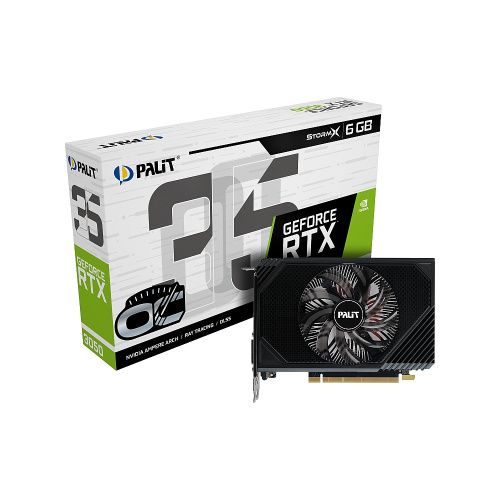 Видеокарта Palit GeForce RTX 3050 StormX OC [NE63050S18JE-1070F]