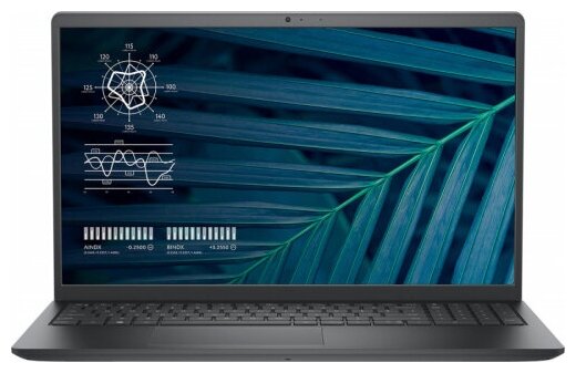 Ноутбук 15.6" FHD Dell Vostro 3510 black (Core i7 1165G7/8Gb/512Gb SSD/MX350 2Gb/noOS) ((210-AZZU))
