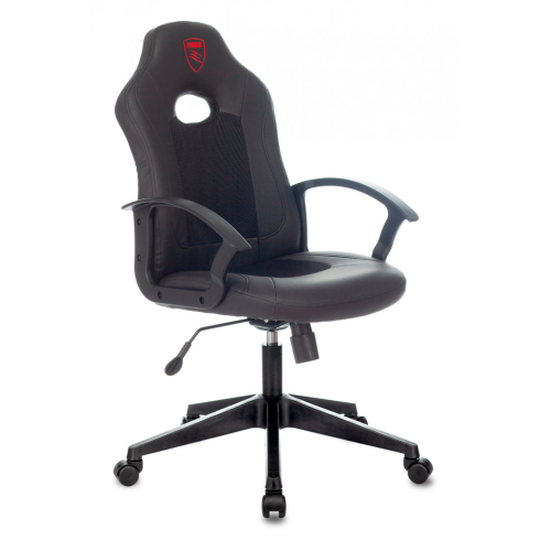 Кресло игровое Zombie 11LT черный крестовина пластик