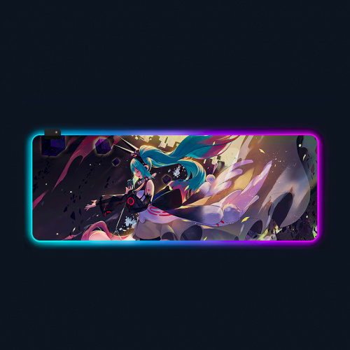 Коврик RGB Hatsune Miku №5 (300x800x2)