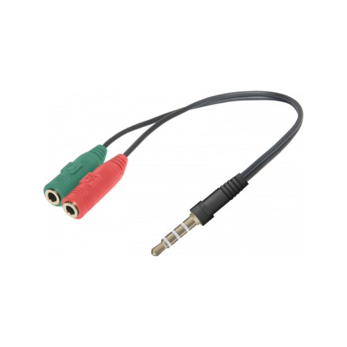 Переходник Defender Headset Jack 2*3.5 jack - 3.5 4pin jack 0,15м