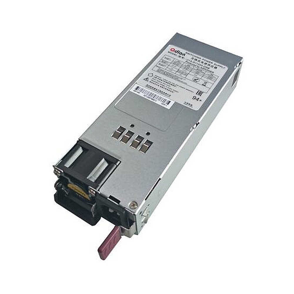 Блок питания серверный Server power supply Qdion Model U1A-D11200-DRB-Z P/N:99MAD11200I1170117 CRPS 1U Module 1200W Efficiency 94+, Gold Finger (option), Cable connector: C14