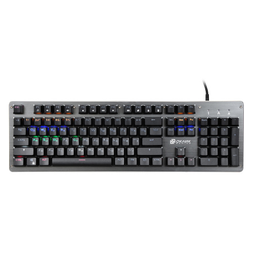 Клавиатура механическая Oklick 970G DARK KNIGHT, черный