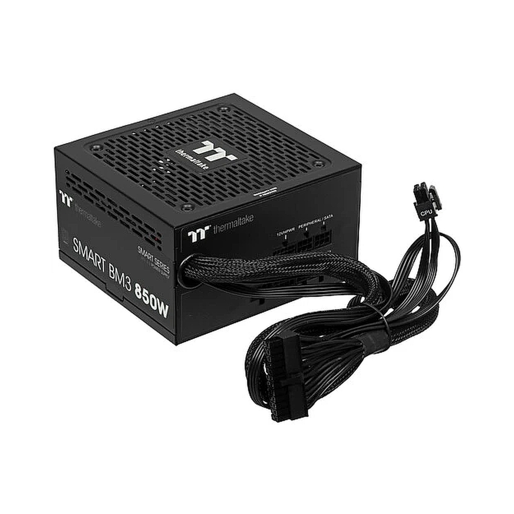 Блок питания Thermaltake ATX 850W Smart BM3 Gen.5 80+ bronze (20+4pin) APFC 120mm fan 12xSATA Cab Manag RTL