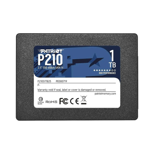 Накопитель SSD Patriot SATA III [P210S1TB25] 1Tb