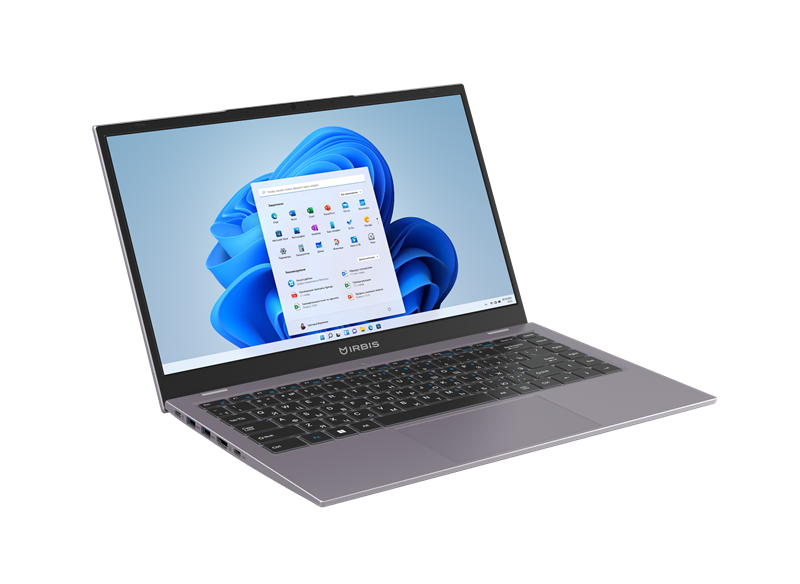 Ноутбук 14" IRBIS 14NBP3003 [1920x1080, IPS, Intel Core i5-1235U, RAM 16Gb, SSD 512Gb, Windows 11 Pro]