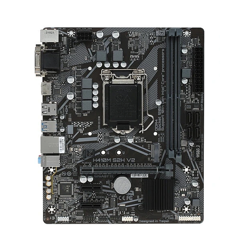 Материнская плата Gigabyte H410M S2H V2 2.1
