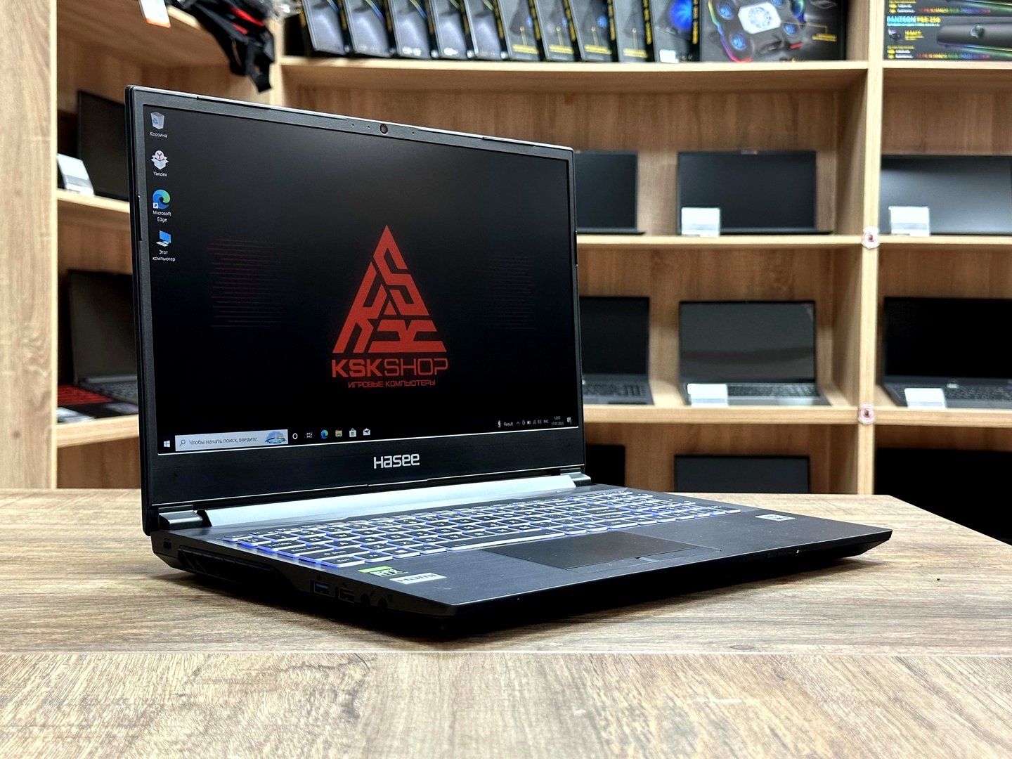 [Б/У] Ноутбук 15,6" Hasse NH5x-xDPx [i5-10200H / RTX 3060 6GB]