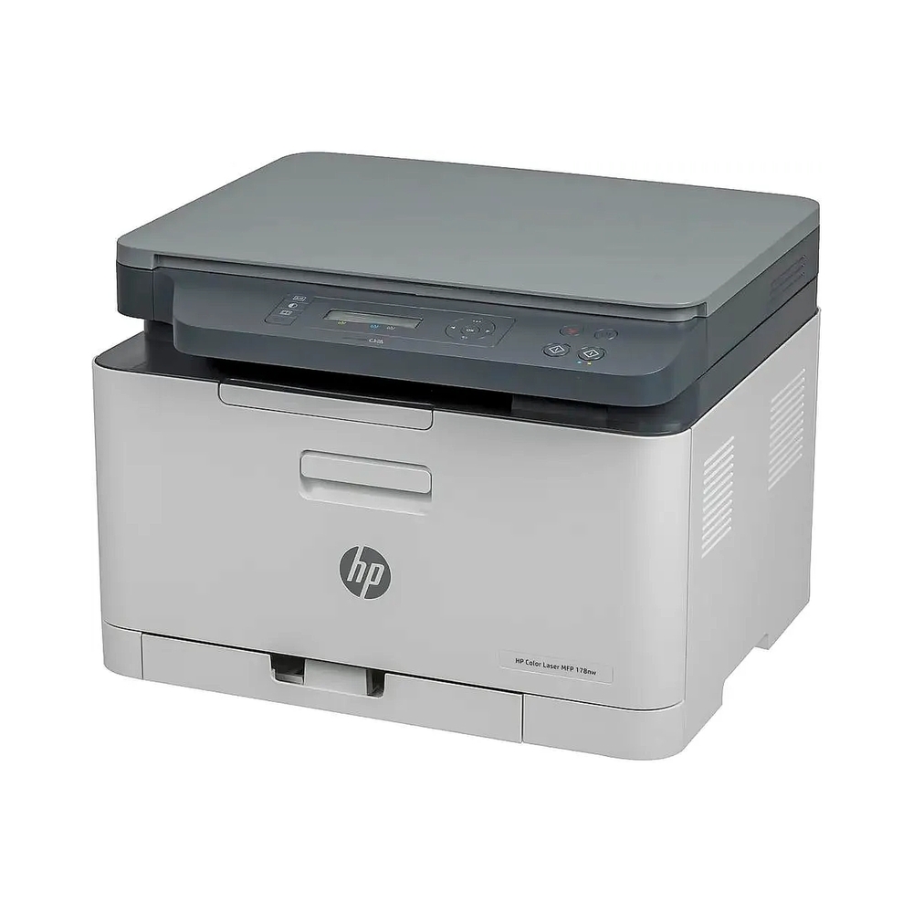 МФУ лазерный HP Color 178nw (4ZB96A), принтер/сканер/копир, A4 WiFi белый/серый