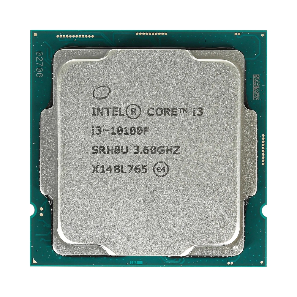 Процессор Intel Core i3-10100F tray