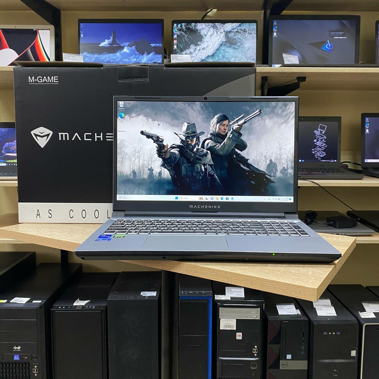 Ноутбук Machenike L15 15.6'' FHD(1920x1080) IPS/Intel Core i5-12450H/8GB+512GB SSD/GF RTX3050 4GB/WiFi/BT/1.0MP/2,2 kg/noOS/1Y/SILVER