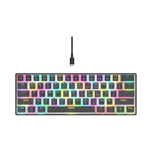 Беспроводная механическая клавиатура PANTEON T2 PRO BS Black