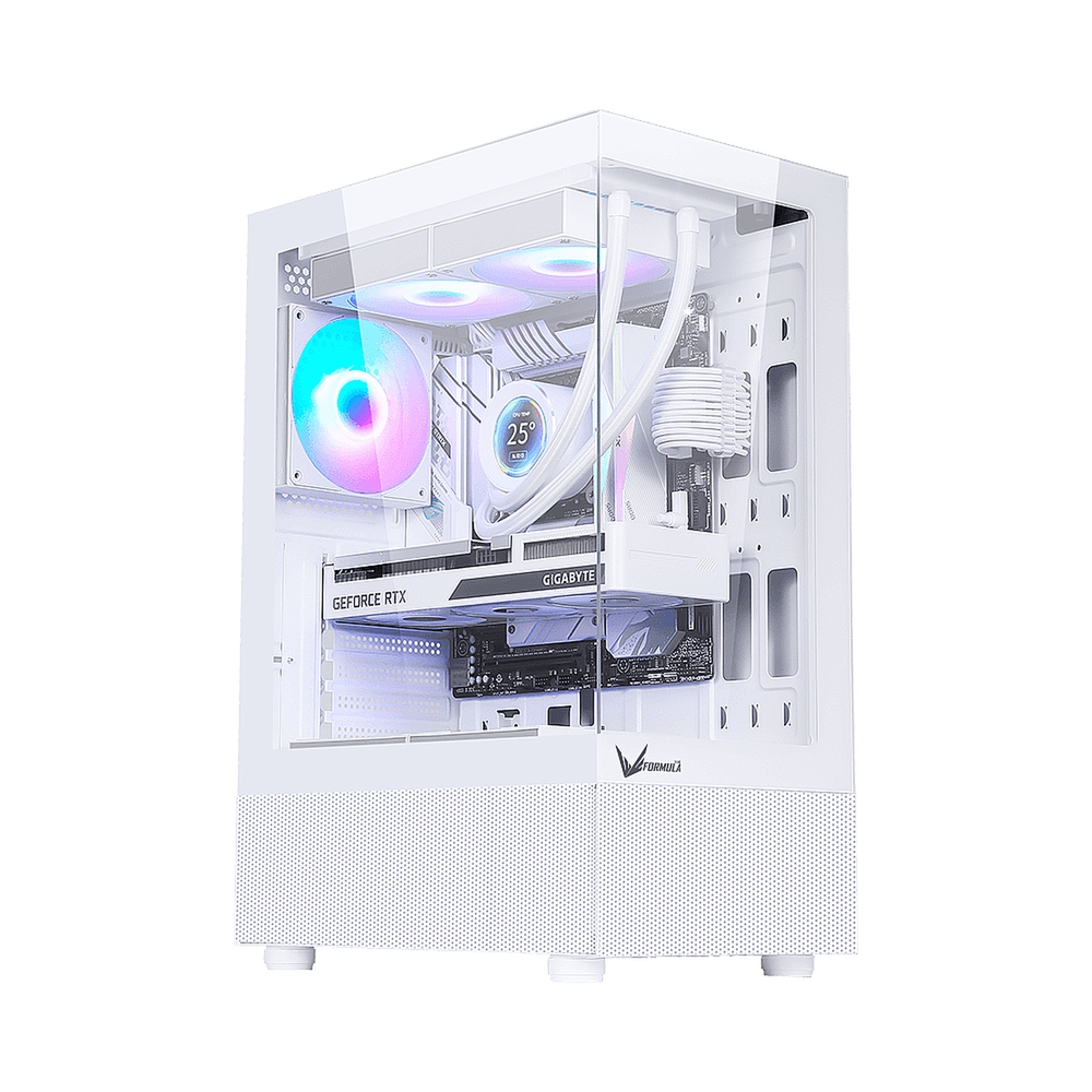Корпус AeroCool / Formula Crystal Z1, белый