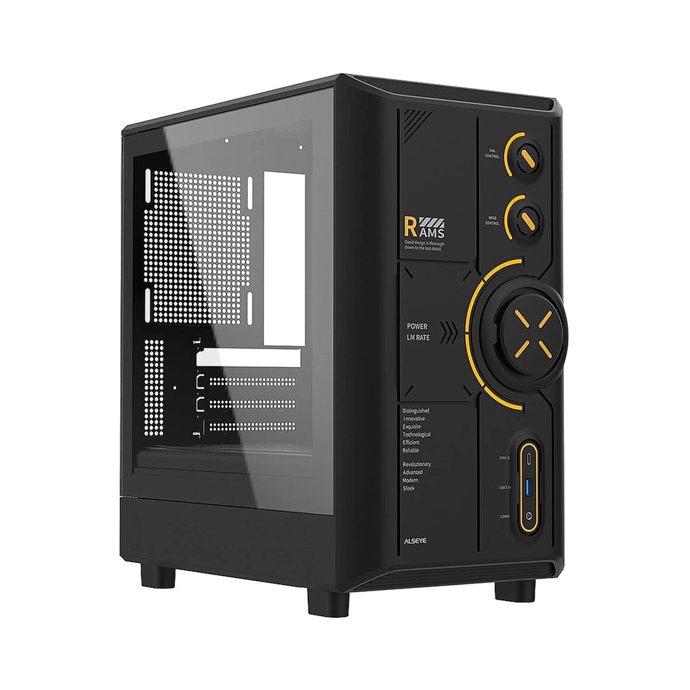 Корпус Alseye RAMS 2.0 240-B, чёрный