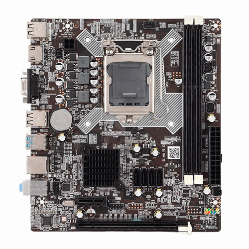 [Б/У] Материнская плата WinnFox ZX-H61C/B75 v.4,0 | LGA1155