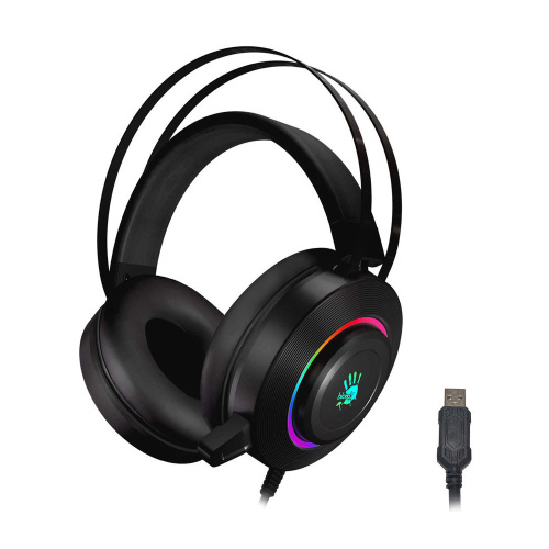 Наушники с микро A4 Bloody G521, черный