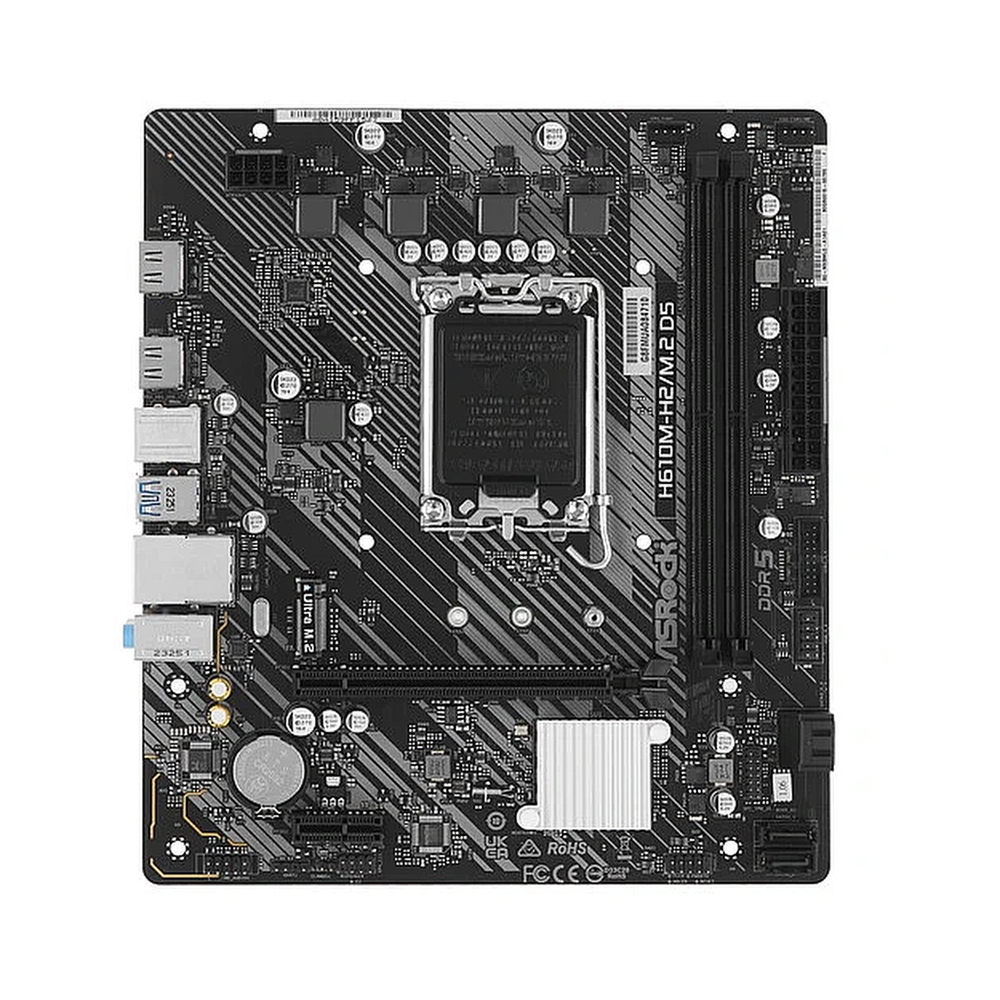 Материнская плата ASRock H610M-H2/M.2 D5