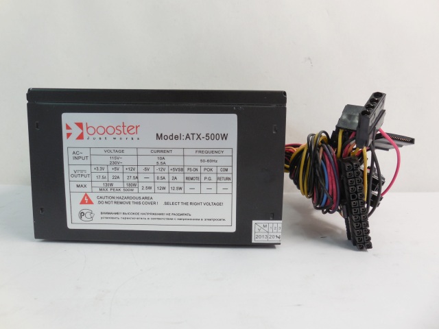 [Б/У] Блок питания BOOSTER ATX-500W | 500W